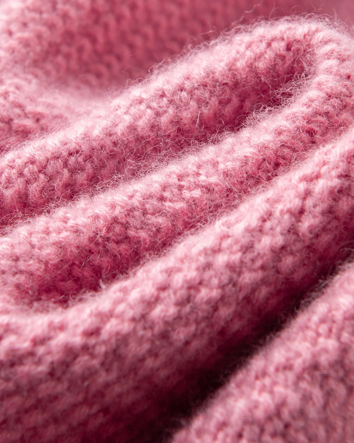 レディース ハーフジップ カシミヤ プルオーバー セーター