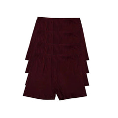 メンズ ソフトシルクニットボクサーショーツ 4枚セット