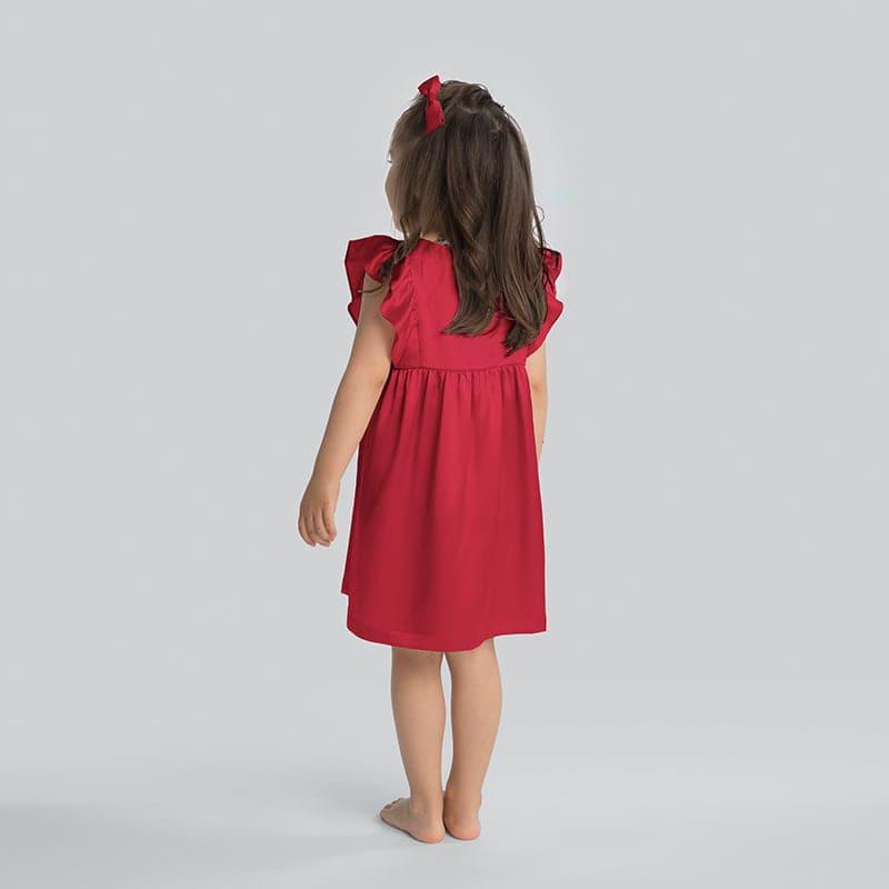 かわいい女の子用シルクドレス