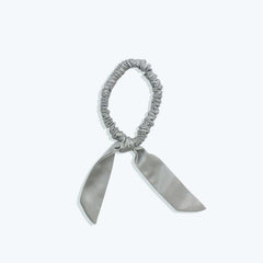 22匁シルク製テール付き上品ヘアバンド