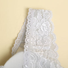 通気性シルクスポーツレースブラ