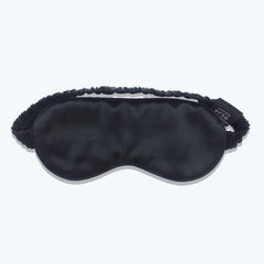 22 Momme Dry Eye Relief Eye Mask, Black