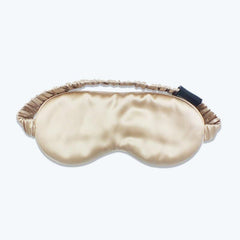 22 Momme Dry Eye Relief Eye Mask, Gold
