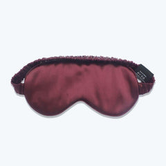 22 Momme Dry Eye Relief Eye Mask, Red