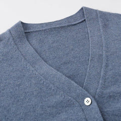 レディース カシミヤニットカーディガン