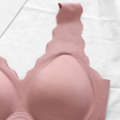 無傷のワンピースシルク下着ブラ