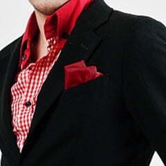 メンズ用シルクハンカチーフ