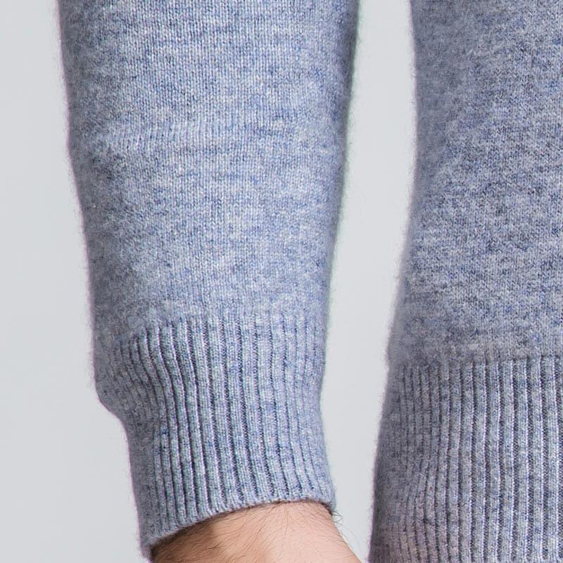 メンズVネックカシミヤセーター