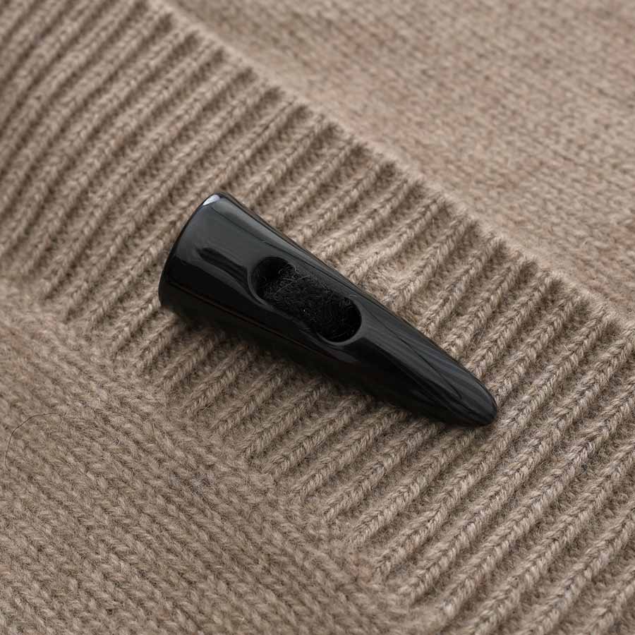 ミディアム丈のカシミヤカーディガン