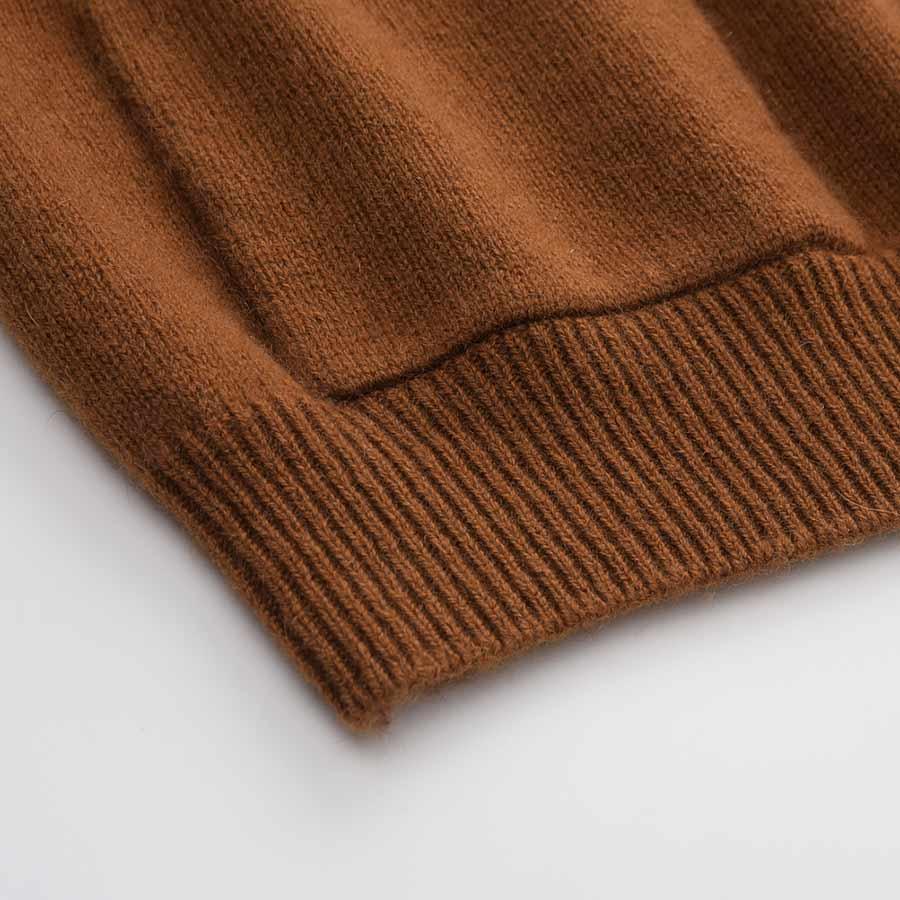 ピュアカシミヤ Vネックニットベスト