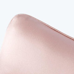 Silk Car Headrest Neck Pillow, Pink