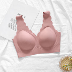 無傷のワンピースシルク下着ブラ