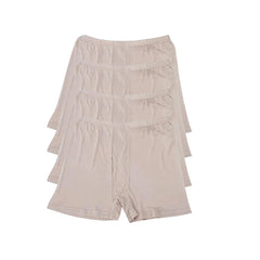 メンズ ソフトシルクニットボクサーショーツ 4枚セット